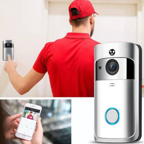 Caméra Intelligent Vidéo Doorbell WiFi Sans Fil Double Face