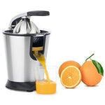 PRESSE ORANGES ELECTRIQUE AVEC BRAS LEVIER - INOX