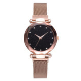 Montre Femme Avec Bracelet Magnétique