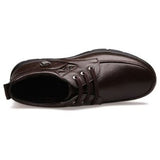 MUHUISEN Male Business Soft Casual Leather Shoes